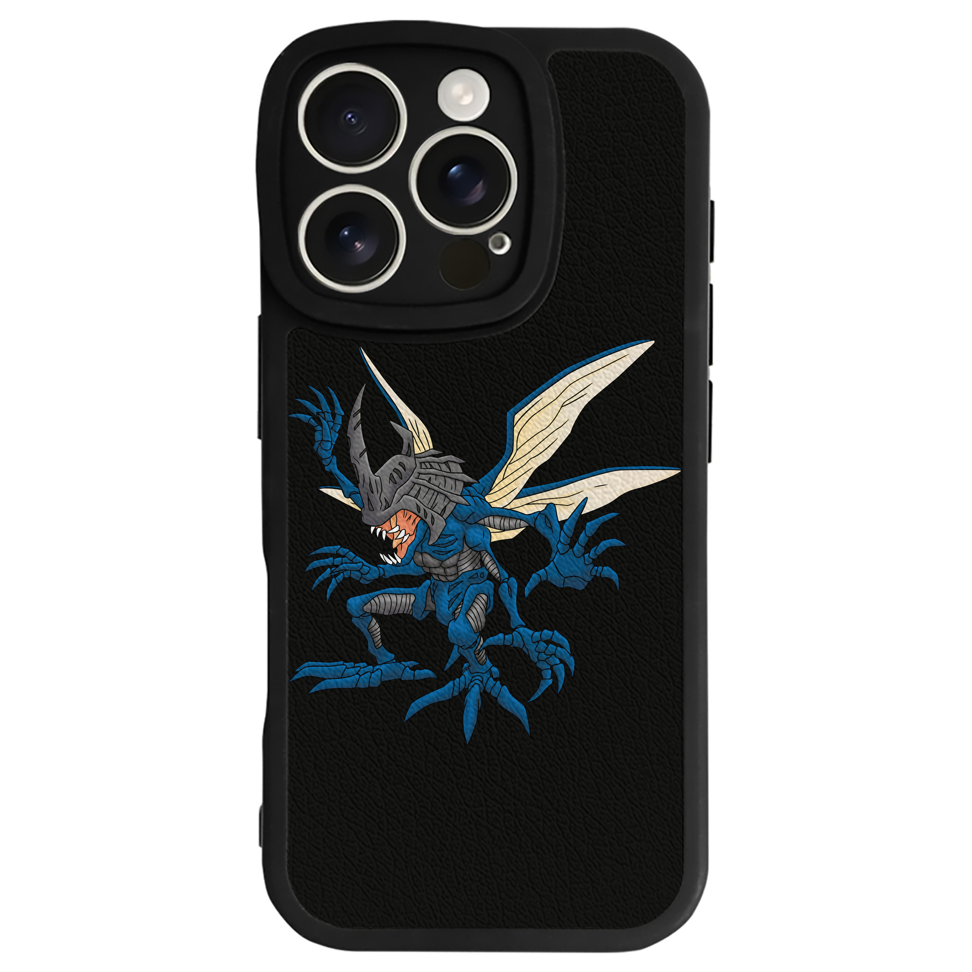 （画像用） Digimon デジタルモンスター/デジモン 【iPhone 16シリーズ対応】シリコンスマホケース（レザー調） 材質：シリコン